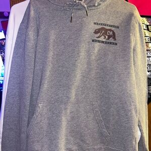Aeropostale Gray Hoodie with Bear Design